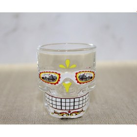 Resim İstanbul Temalı Cam Kurukafa Shot Bardak 