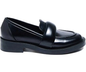 Resim Bestello Bağcıksız Termo Taban Casual 281-9042 Kadın Ayakkabı Siyah 