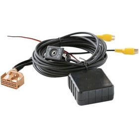 Resim Audi Q7, A6, A8 2006-2008 İçin 12v Mmi 2g Araç Bluetooth Aux Kablosu Adaptörü Kablosuz Av/av2 - J523 