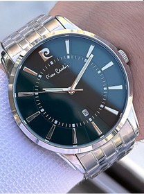Resim Pierre Cardin Çelik Kordon Takvimli Özel Kadran 3 Atm Suya Dayanıklı Erkek Kol Saati Epc.800211.xf5 Gri 
