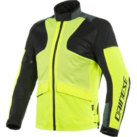 Resim Daınese Ceket/aır Tourer Tex Fluo Yellow Ebony Blk Mont 
