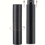 Resim 10ml Doldurulabilir Parfüm Sprey Şişesi - Döner Nozul ile Seyahat Dostu, Sızdırmaz Atomizer, Mini Sprey Boyutlarına Uygun, Boş Kolonya Dağıtıcısı, Cam ve Plastik Malzeme, Koku Konteyneri | Zarif Tasarım | Dayanıklı Plastik 