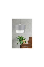 Resim Vivense EVLİGHT DEKO PASTA 25'LİK GRİ BEYAZ SARKIT AVİZE 