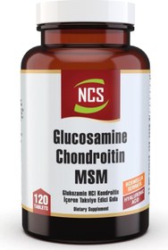 Resim NCS Glucosamine Chondroitin MSM Hyaluronic Acid Boswellia 120 Tablet 
