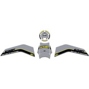 Resim GP Kompozit Suzuki V-Strom 800 DE 2023-2024 Uyumlu Tank Pad Seti Gri 