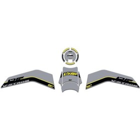 Resim GP Kompozit Suzuki V-Strom 800 DE 2023-2024 Uyumlu Tank Pad Seti Gri 