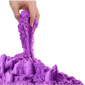 Resim NW NessiWorld 03689 NessiWorld Aksesuarlı Mor Kinetik Oyun Kumu 500 gr 
