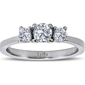 Resim Lova 0,50 Karat Pırlanta Tria Yüzük 1030132 