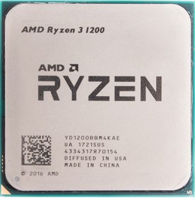 Resim AMD Ryzen 3 1200 3.1 GHz AM4 8 MB Cache 65 W İşlemci Tray 
