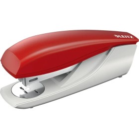 Resim Güzel Hediyem Ofis Zımbalayıcı, 30 Yaprak Için, Ergonomik Tasarım, Zımba Dahil, Kırmızı, Nexxt Serisi, 55000025 