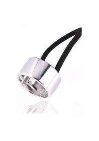 Resim Caş Dekorasyon Silver Renkli Lastikli Metal Toka Gümüş 