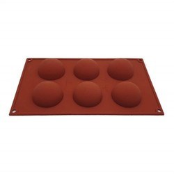 Resim 6'Lı Sf 002 Half Spheres Yarım Küre Pastacı Kalıbı 