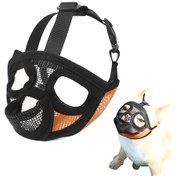 Resim Geeroyoo Kısa Burunlu Köpekler İçin Nefes Alabilen Yumuşak Ağızlık - Isırma, Hırlama Ve Yeme Engelleme Fonksiyonlu 