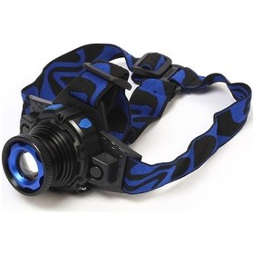 Resim Fbı F.b.ı F-323 Q5 Led Lityum Polimer Su Geçirmez Şarjlı Kafa Feneri Koyu Kahverengi 