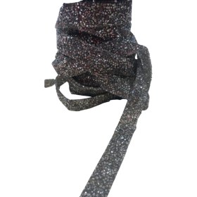 Resim Silikonlu Yapıştırma Taş 1 cm Siyah 1 Metre 