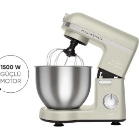 Resim Premium Yüksek Güclü Chef Stand Mikser Soft Cream 1500W 5 Lt 