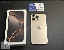 Resim Apple iPhone 16 Pro Max İkinci El TR | 512 GB | Çöl Titanyum İkinci El IPHONE 16 PRO MAX 512 GB TERTEMİZ 2. EL PİL 100 DEVİR 141