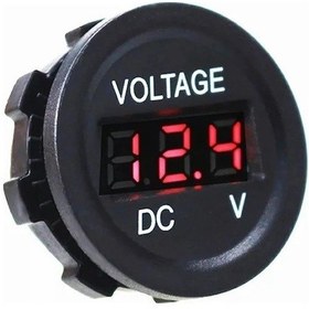 Resim 28 Mm 8 Volt - 32 Volt Arası Çalışabilen Pano Tipi Voltmetre N11.869 