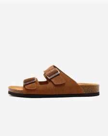 Resim Skechers Aıdan Erkek Kahverengi Sandalet 205296 Csnt 