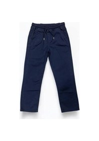 Resim Nanica Kids Erkek Çocuk Yumuşak Dokulu Beli Lastikli Gabardin Pantolon-15125 Lacivert 