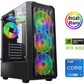 Resim Xaser XSR879 i7 12700F 16 GB RAM 512 GB M.2 NVMe SSD 6 GB RTX3050 FreeDOS Gaming Masaüstü Bilgisayar 