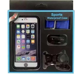 Resim Markacase Apple iPhone 6 Su Geçirmez Bisiklet Tutucu Dağcı Tracking Kol Bandı Boyun Askısı 