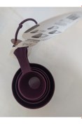 Resim AKTEZ-EL Plastik Ölçü Kabı Mor 4 adet(60ml-80ml-120ml-240ml) 