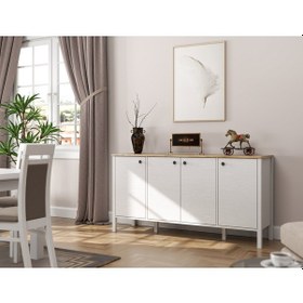 Resim Sakura Frn-20007 Helen Konsol Beyaz 