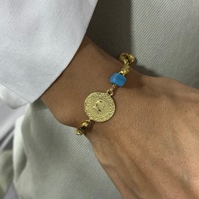 Resim CEYREKLİ HALAT ZİNCİR BİLEKLİK | 925 GÜMÜŞ - Gold 