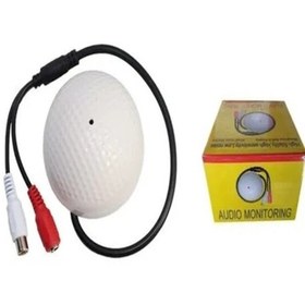 Resim CCTV Mikrofon Ses Alıcı Dome 