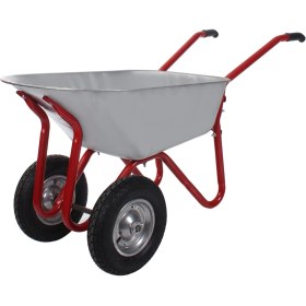 Resim Kanat Plus Galvanizli Iki Tekerli Şişme 350-7 Ebat Teker Demonte El Arabası 0.90 mm Sac 