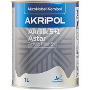 Resim AKZO NOBEL AKZO 5+1 AKRİLİK ASTAR KOYU GRİ 1/1 