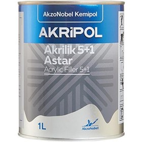Resim AKZO NOBEL AKZO 5+1 AKRİLİK ASTAR KOYU GRİ 1/1 