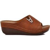 Resim Aspor Taba Kadın Terlik Taba 