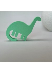 Resim Pomerol Yeşil Dino 4 Dolap Kulpu - Çocuk Odası, Mutfak Ve Banyo İçin Modern Ve Dayanıklı Mobilya Kulp 