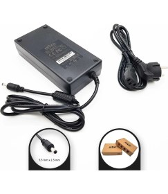 Resim Fanatec Direksiyon Seti Için 24V 7.5A 180W 5.5x2.5 mm Adaptör Retro 