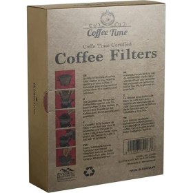 Resim Lidyahan Store Time Sertifikalı Filtre Kahve Kağıdı Coffee Filters 1/2 2 Numara 40'lı Paket 