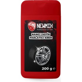 Resim Newmix Nano Lastik Parlatıcı Krem 200 gr 