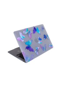Resim Apple Uyumlu MacBook Pro Kılıf 13 İnç M1-m2, Flower07nl Type-c'li Model A2338 A2289 A2251 A1706-08 A1989 A2159 İle Mor 