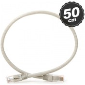 Resim Inca Cat6 26 Awg 0.50Mt Gri Patch Kablo 