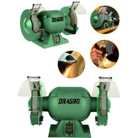 Resim Dragro Alman DRG-HN200 MM Turbo 4200W Çark Motoru Zımpara Balta Bıçak Bileme Makinesi Taş Motoru Taşlama3 