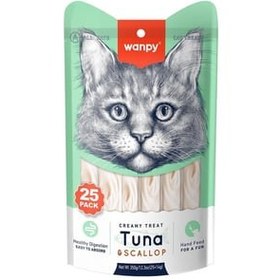 Resim Wanpy Ton&Deniz Taraklı Sıvı Kedi Ödül 25*14 gr 