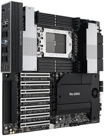 Resim Asus Pro Ws Wrx90E-Sage Se Amd Wrx90 Str5 Ddr5 7600 Vga 4X M2 Usb3.2 2X10Gbit + 1Gbit Lan (Pro Ws Wrx90E-Sage Se) Anakart 
