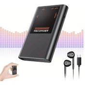 Resim Willowhaven 16 Gb Dijital Ses Kaydedici Lcd Ekran Aı Gürültü Azaltma Mp3 Çalar 750 Saat Kayıt 