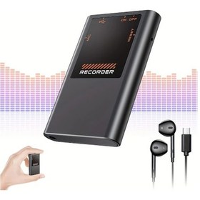 Resim Willowhaven 16 Gb Dijital Ses Kaydedici Lcd Ekran Aı Gürültü Azaltma Mp3 Çalar 750 Saat Kayıt 