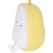 Resim Soulader Yenilikçi Şekilli Silikon Gece Lambası Sessiz Dokunmatik Aydınlatma Beyaz 