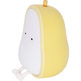 Resim Soulader Yenilikçi Şekilli Silikon Gece Lambası Sessiz Dokunmatik Aydınlatma Beyaz 