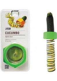 Resim Spiral Salatalık Dilimleyici Sebze Doğrayıcı Dilimleyici Aparat Karışık 