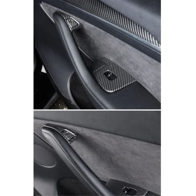 Resim Luuminaly Model 3 Y Için 14 Adet Cam Kaldırma Paneli Düğmesi Dekoratif Etiketler (Yurt Dışından) 