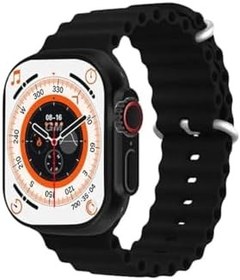 Resim Torima T8 Ultra2 Siyah Kasa Gri+Siyah Kordon Bt Çağrı Özellikli Akıllı Saat 